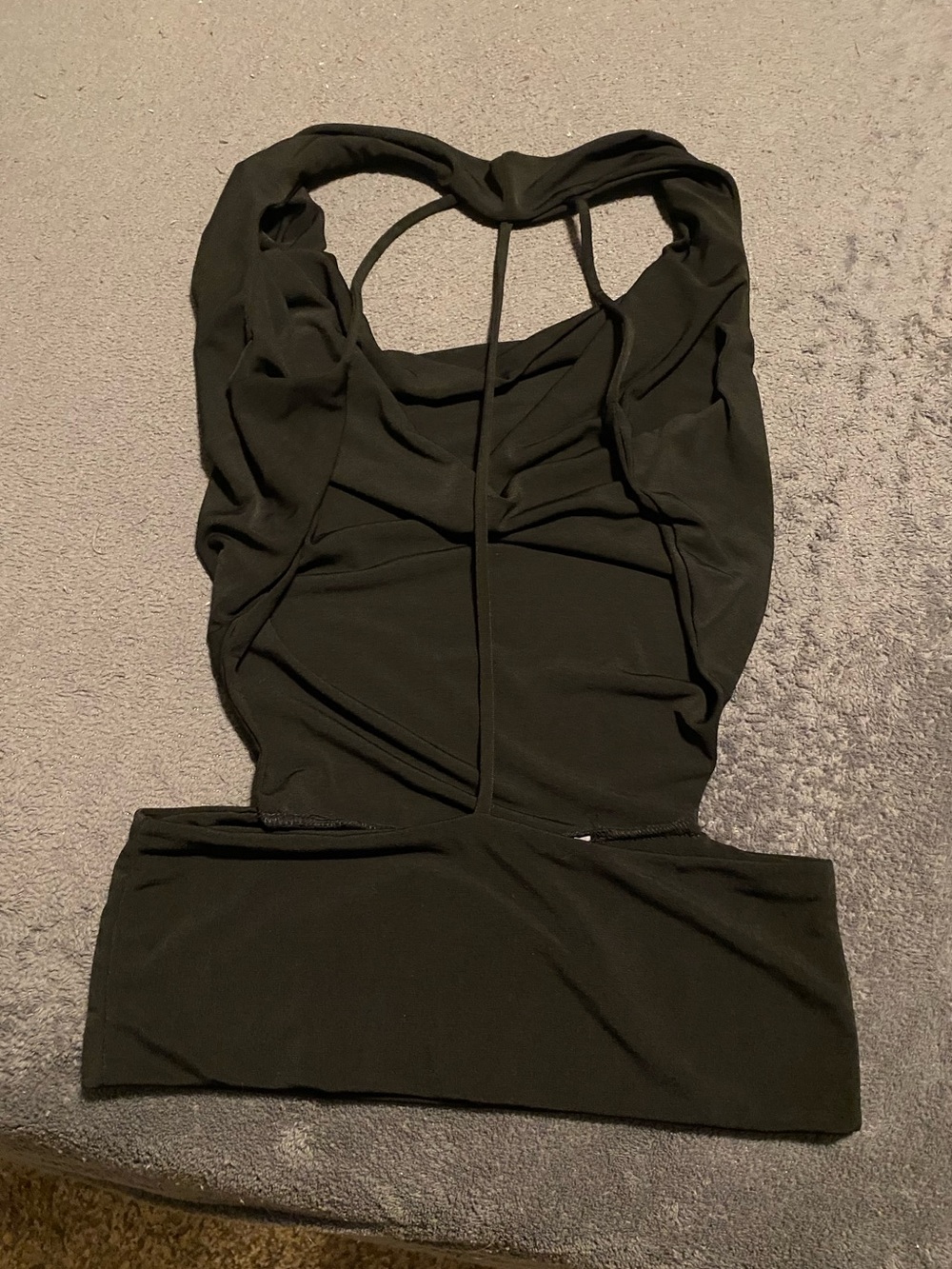 Strappy back club halter top - Picture 2 of 6